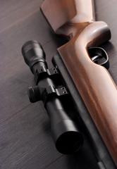 rifle close-up | Weatherstationary.com