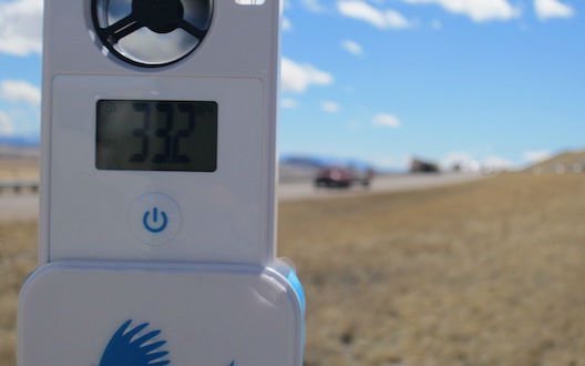 WeatherHawk myMet digital Wind Meter