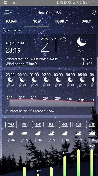 weather radar app now