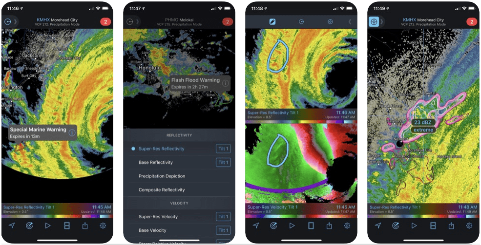 radarscope weather app for iphone