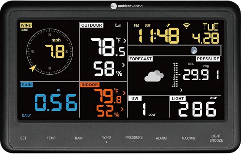 ambient weather station ws-2902 display
