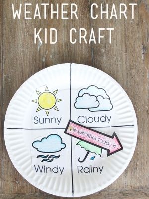 weather chart for kids